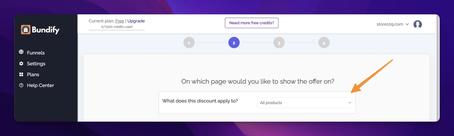 Screenshot from How to create a volume bundle discount