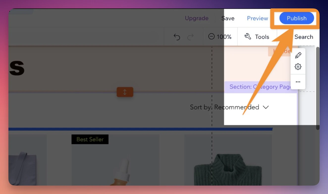 Screenshot from Complete Bundify Installation: Adding the Widget to Your Store